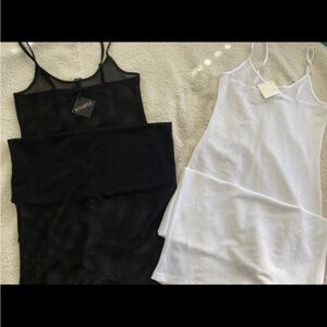 NWT - ReVamped - Net Swimsuit Cover Up Maxi Dress Black